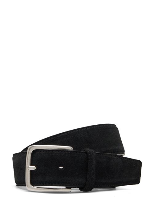 Se GANT Classic Suede Belt GANT Black ved Booztlet