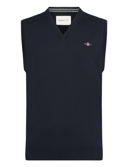 GANT Classic Cotton Slipover GANT Navy