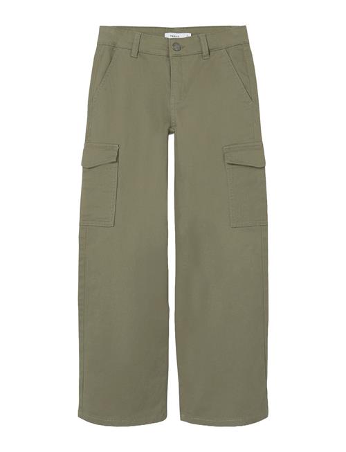 name it Nkfrose Wide Twill Cargo 8108-Ba Noos Name It Khaki