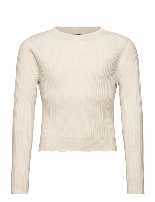 Nlffulla Ls Short Knit LMTD Cream