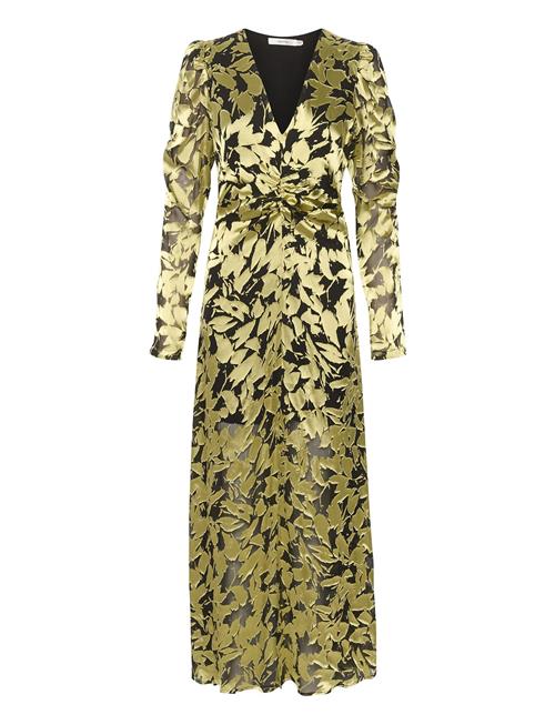 Gestuz Sikuragz P Silk Maxi Dress Gestuz Gold