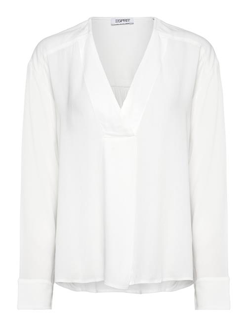 Se Esprit Casual Blouses Woven Esprit Casual White ved Booztlet