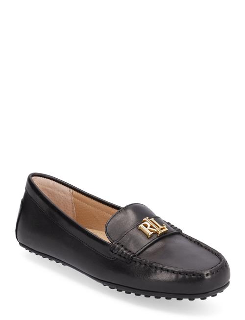 Lauren Ralph Lauren Burnished Calf-Barnsbury-Fl-Csl Lauren Ralph Lauren Black