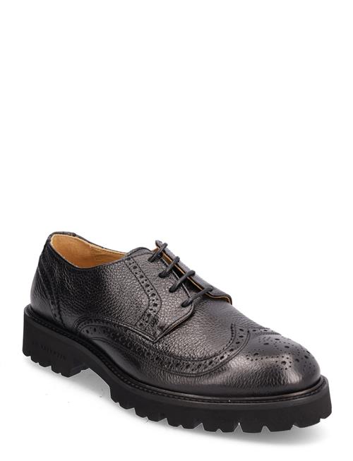 Lightweight Derby Brogue - Grained Leather S.T. VALENTIN Black