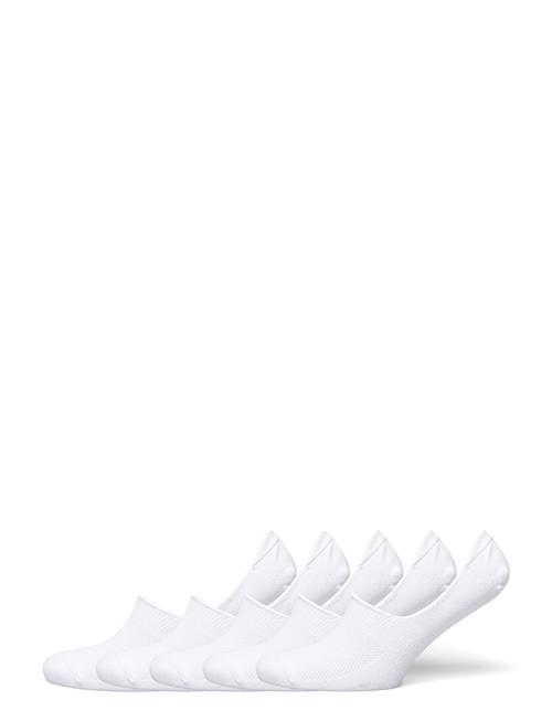 Boozt Merchandise 5-Pack Socklet Boozt Merchandise White