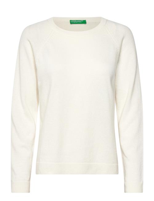 United Colors of Benetton Crewneck Jersey United Colors Of Benetton Cream