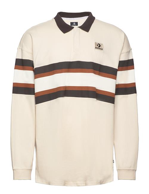 Converse Ls Stripes Rugby Converse Beige