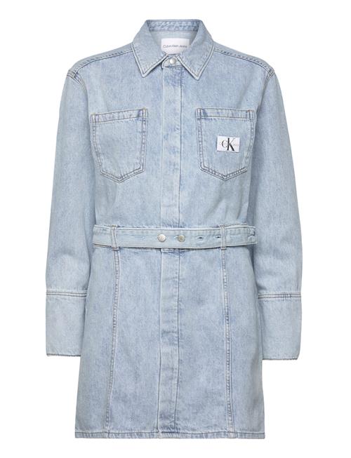 Calvin Klein Jeans Shirt Denim Dress Calvin Klein Jeans Blue