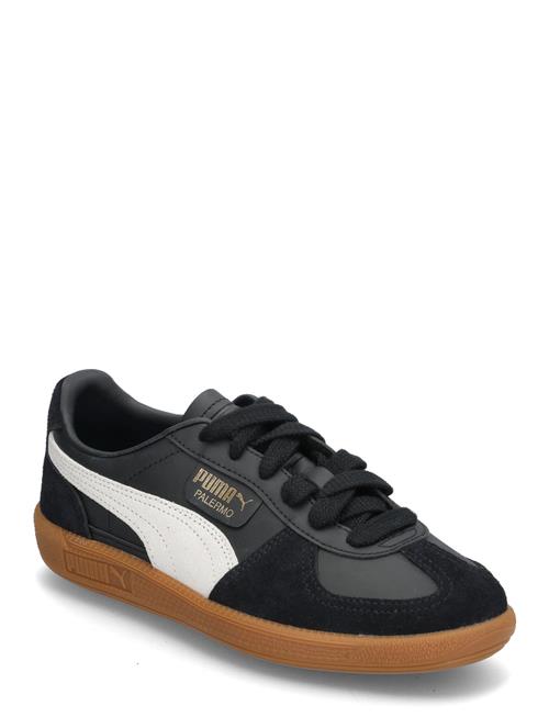 Se PUMA Palermo Lth Jr PUMA Black ved Booztlet