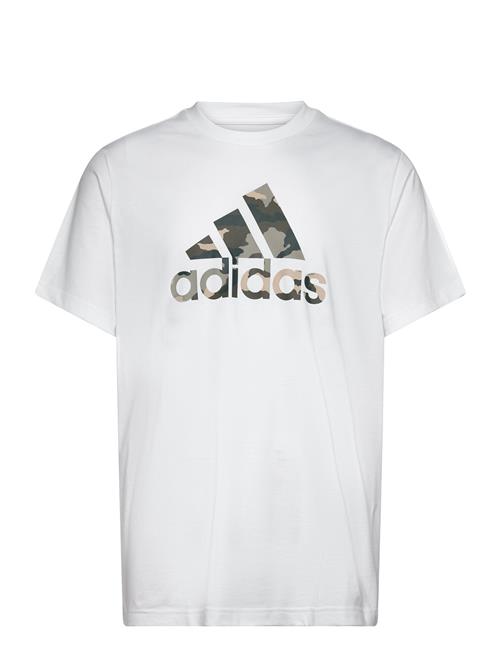 adidas Sportswear M Camo Bos T Adidas Sportswear White