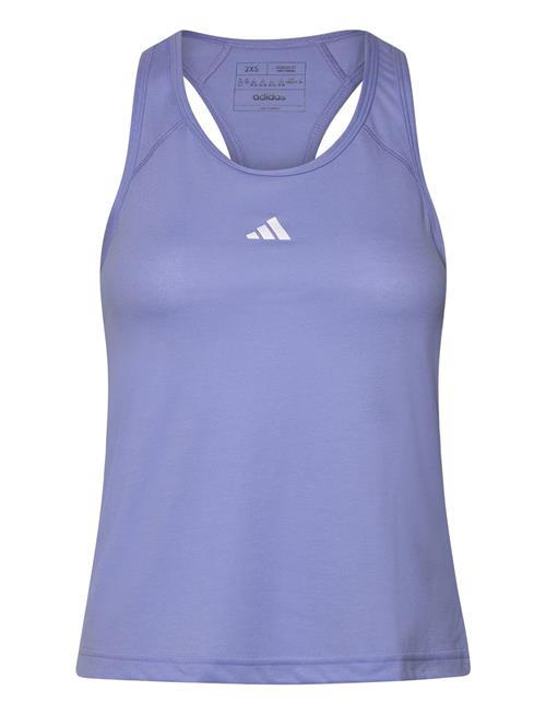 Adidas Train Essentials Minimal Branding Racerback Tank Top Adidas Performance Blue