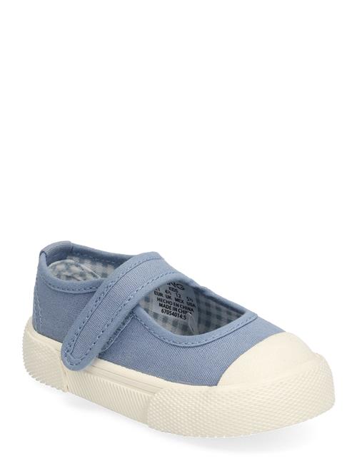 Se Mango Open Sport Ballerinas Mango Blue ved Booztlet