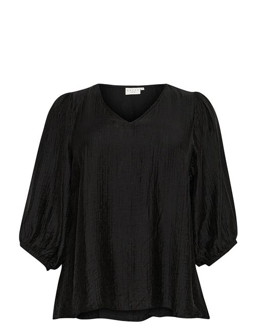 Kcjane Blouse Kaffe Curve Black