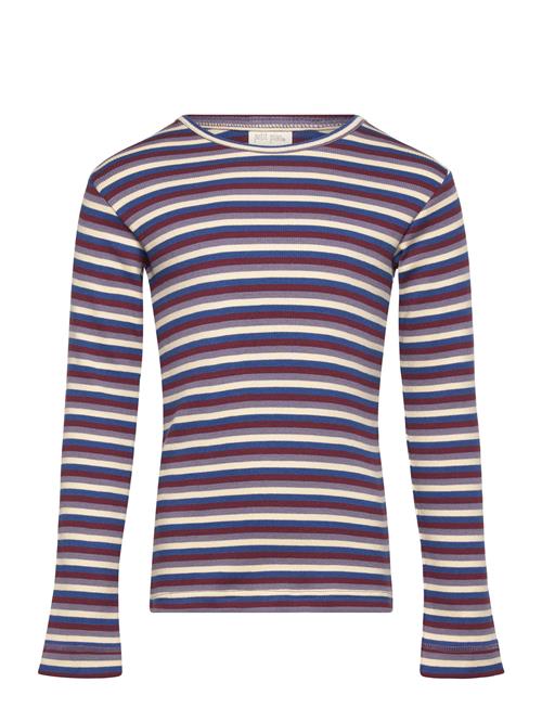 Petit Piao T-Shirt L/S Modal Multi Striped Petit Piao Patterned