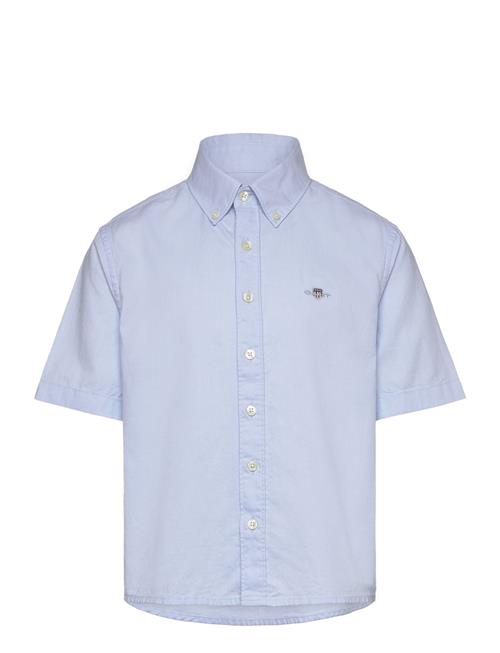 GANT Reg Ss Oxford B.d Shirt GANT Blue