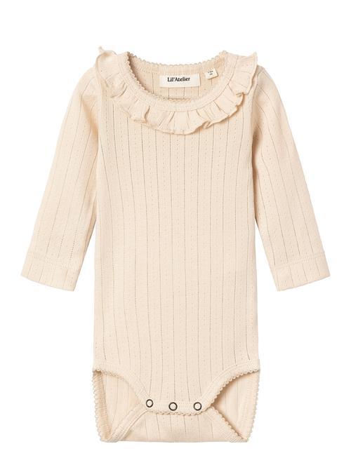 Lil'Atelier Nbfrachel Nis Ls Slim Body Lil Noos Lil'Atelier Cream