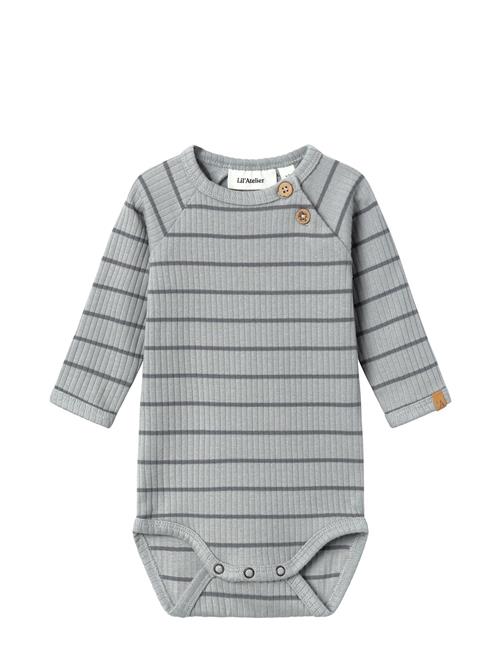 Lil'Atelier Nbmkail Ls Slim Body Lil Noos Lil'Atelier Grey