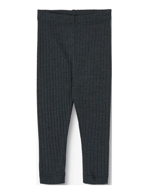 Wheat Wool Silk Leggings Agi Wheat Navy