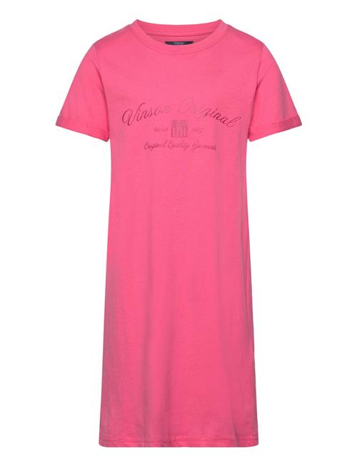 VINSON Vpc T-Shirt Dress Mari Jr. Gi VINSON Pink