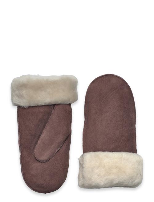 Doa Shearling Mitten Becksöndergaard Brown