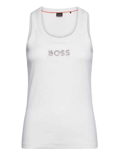 BOSS C_Ematite_St Badge BOSS White