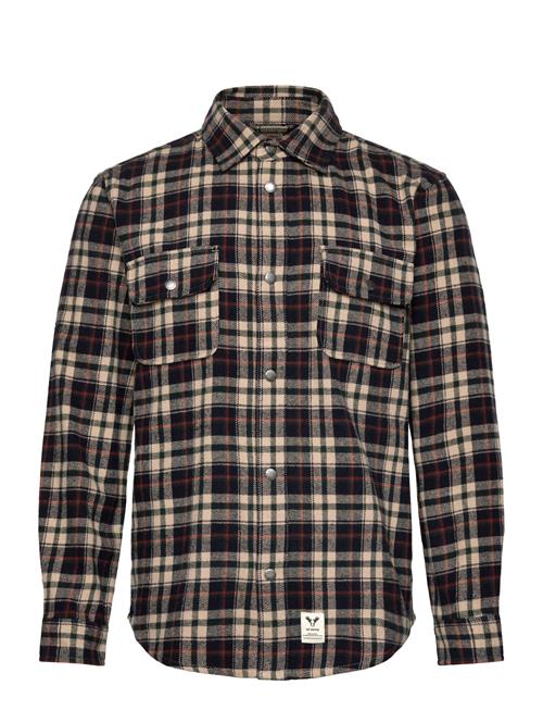 Adrian Cotton Check Shirt Fat Moose Patterned