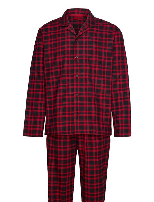 HUGO Flannel Check Pyjama HUGO Red