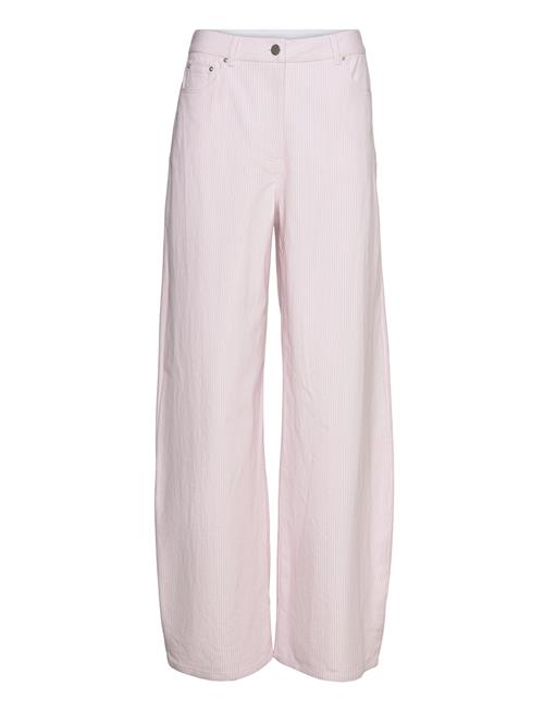 Se REMAIN Birger Christensen Cocoon Striped Pants REMAIN Birger Christensen White ved Booztlet