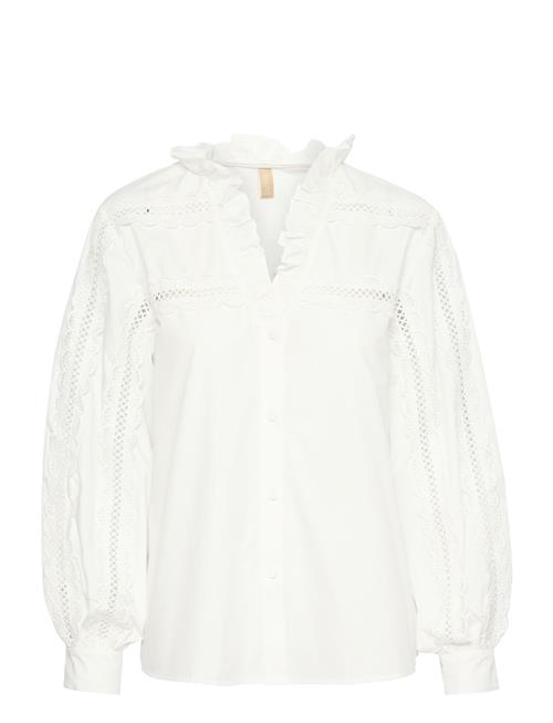 Culture Culio Iris Lace Shirt Culture Cream