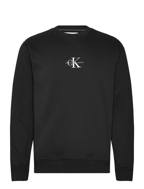 Calvin Klein Jeans Monologo Crew Neck Calvin Klein Jeans Black