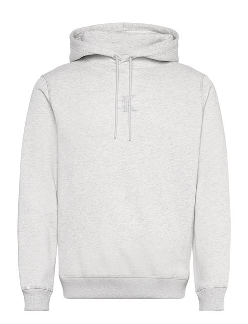 Se Calvin Klein Jeans Monologo Hoodie Calvin Klein Jeans Grey ved Booztlet