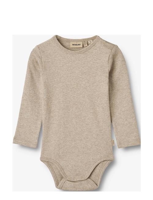 Wheat Rib Body L/S Spencer Wheat Beige