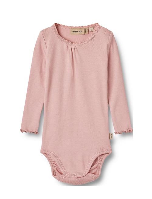 Wheat Rib Body L/S Lotta Wheat Pink