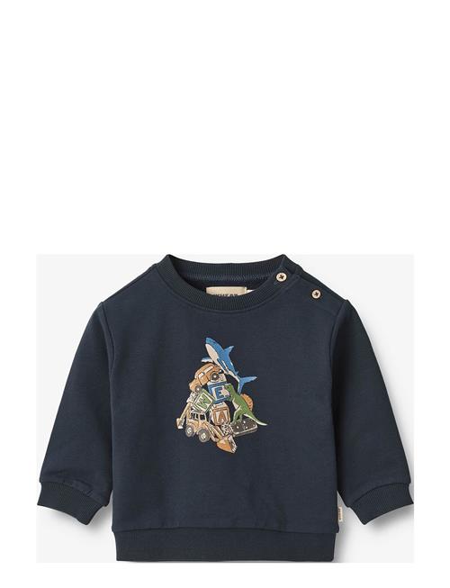 Wheat Sweatshirt Billy Wheat Navy