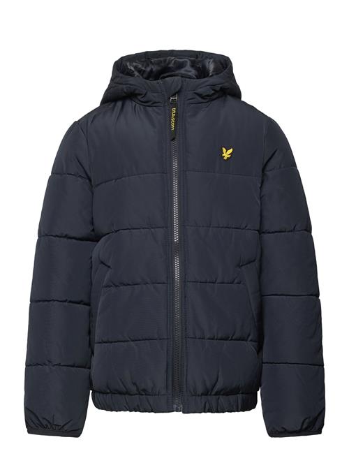 Se Lyle & Scott Quilted Puffer Coat Lyle & Scott Navy ved Booztlet