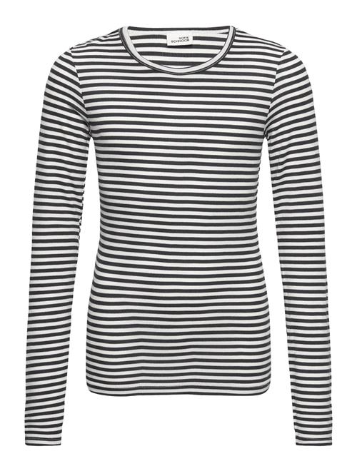 Se Sofie Schnoor Young T-Shirt Long-Sleeve Sofie Schnoor Young Black ved Booztlet