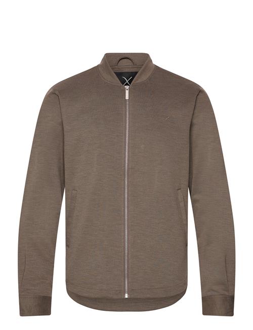 Brendon Jersey Jacket Clean Cut Copenhagen Brown