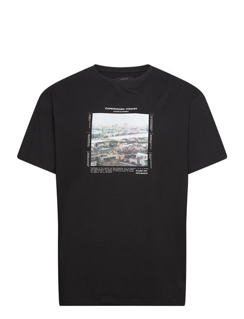 Clean Cut Copenhagen Sortedamssøen Organic T-Shirt Clean Cut Copenhagen Black