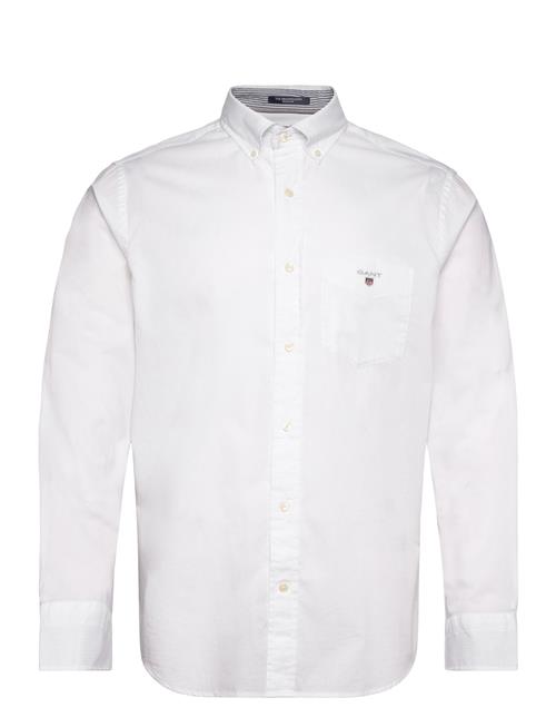 GANT Reg Poplin O.shield Shirt GANT White