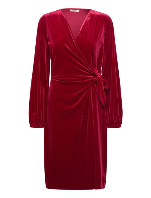 Brynniw Goriel Wrap Dress InWear Red