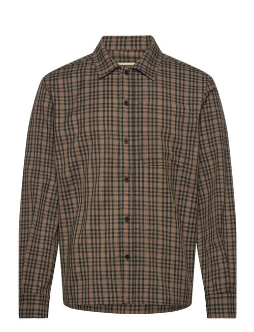 Wbglixto Check Shirt Woodbird Brown