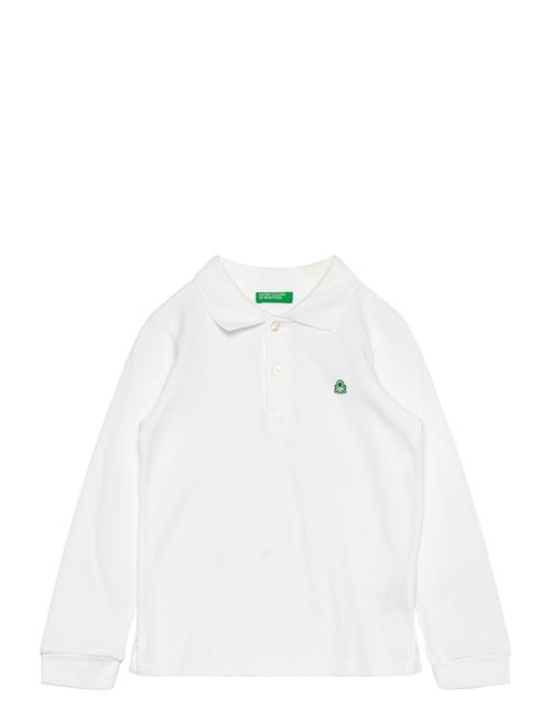 L/S Polo Shirt United Colors Of Benetton White