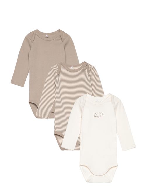 Nbnbody 3P Ls Y/D Core 2 Noos Name It Beige