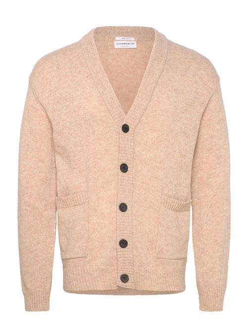 Lambswool Button Cardigan Lindbergh Beige