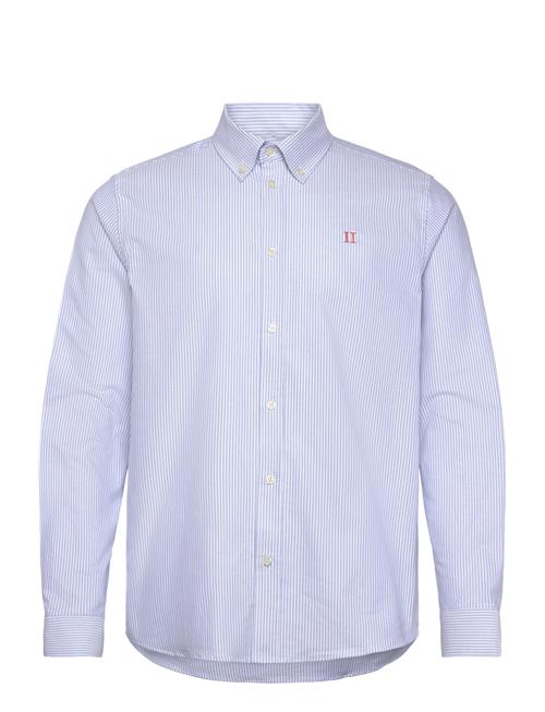 Les Deux Konrad Contrast Oxford Shirt Les Deux Blue