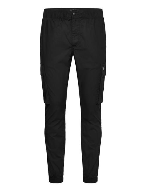 Se Calvin Klein Jeans Skinny Cargo Calvin Klein Jeans Black ved Booztlet