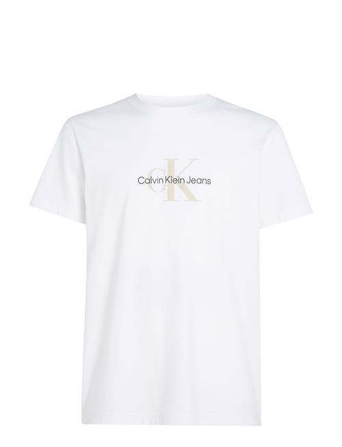 Calvin Klein Jeans Distressed Monologo Tee Calvin Klein Jeans White