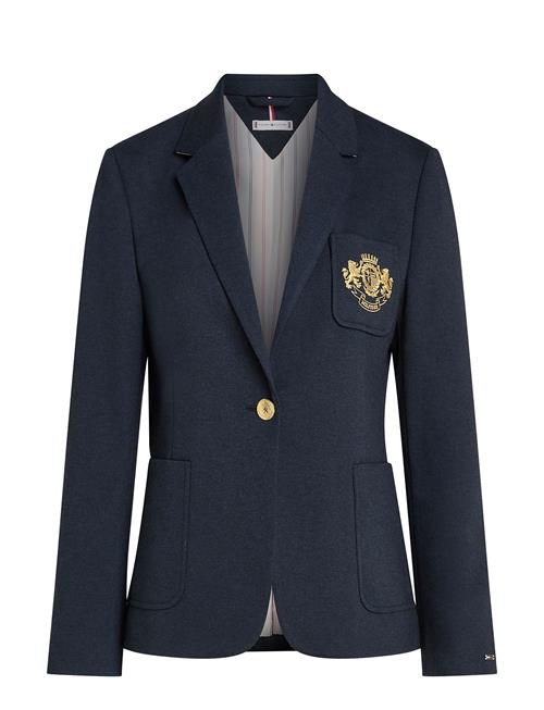 Se Tommy Hilfiger Heritage Crest Slim Sb Blazer Tommy Hilfiger Navy ved Booztlet