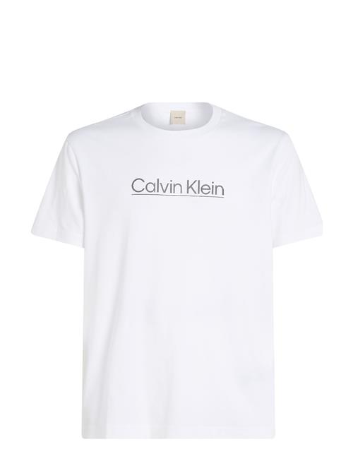 Calvin Klein Raised Line Logo T-Shirt Calvin Klein White