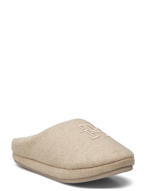 Tommy Hilfiger Th Embroidered Basics Slipper Tommy Hilfiger Beige